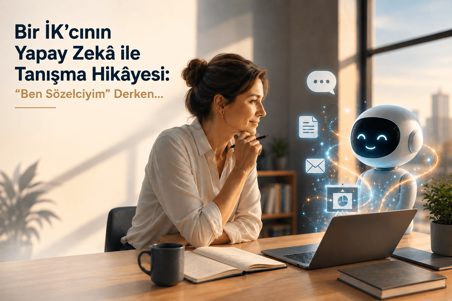 Bir İK’cının Yapay Zekâ ile Tanışma Hikâyesi: “Ben Sözelciyim” Derken…